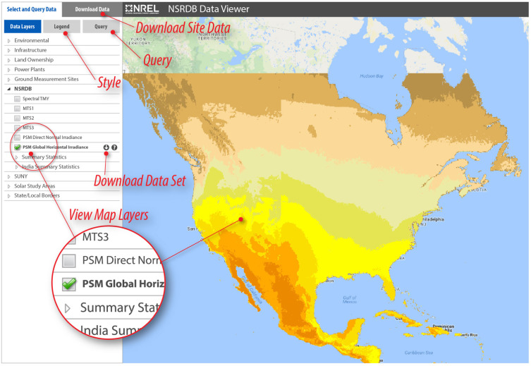 Solar Radiation Data Download